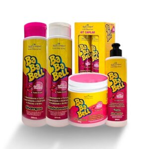 Kit Bababell Tutti Frutti 4 Produtos Bell Corpus